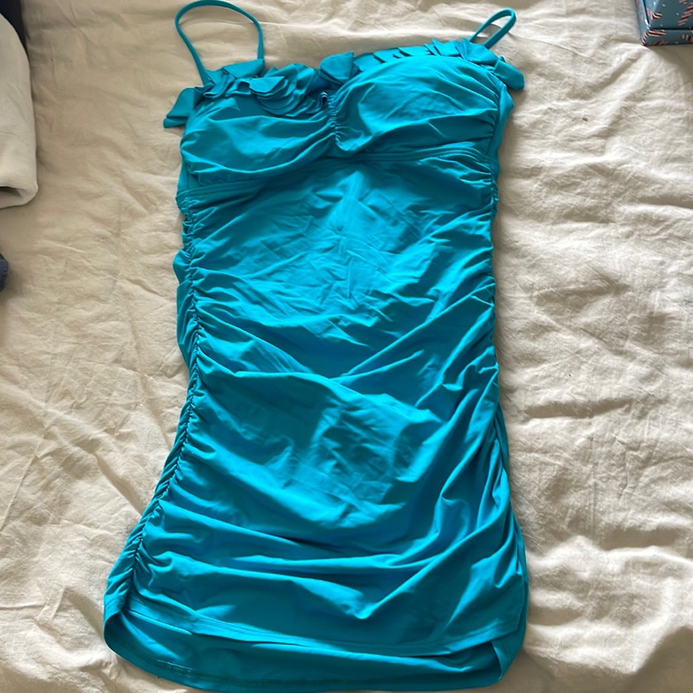 Swimsuit one piece with removable straps brand new